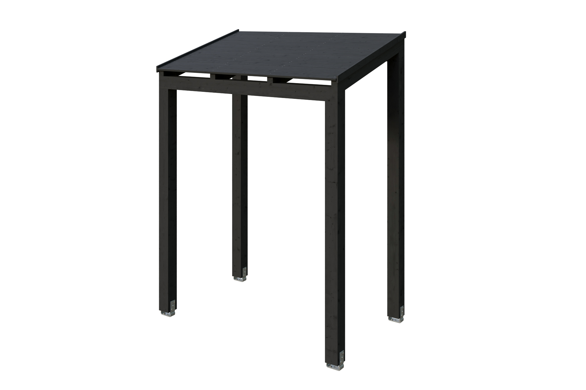 Produktbild: Vordach Putbus, farblich behandelt in anthrazit