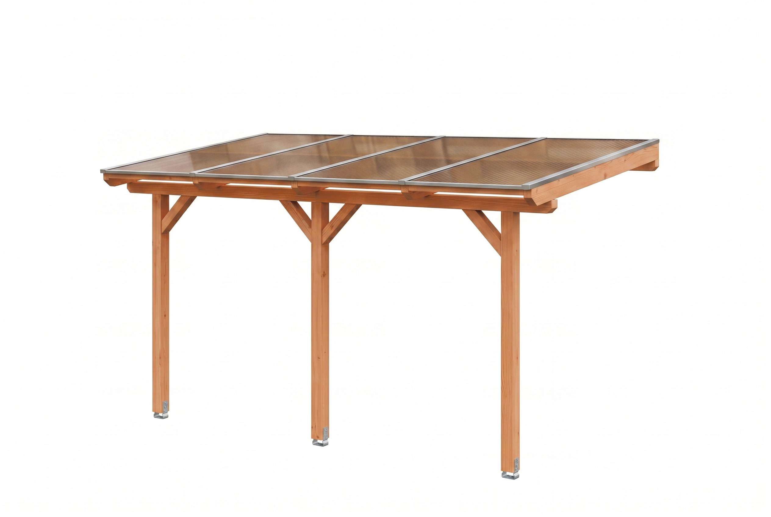 Rimola terrace roof, 434 x 235 cm, douglas fir, natural
