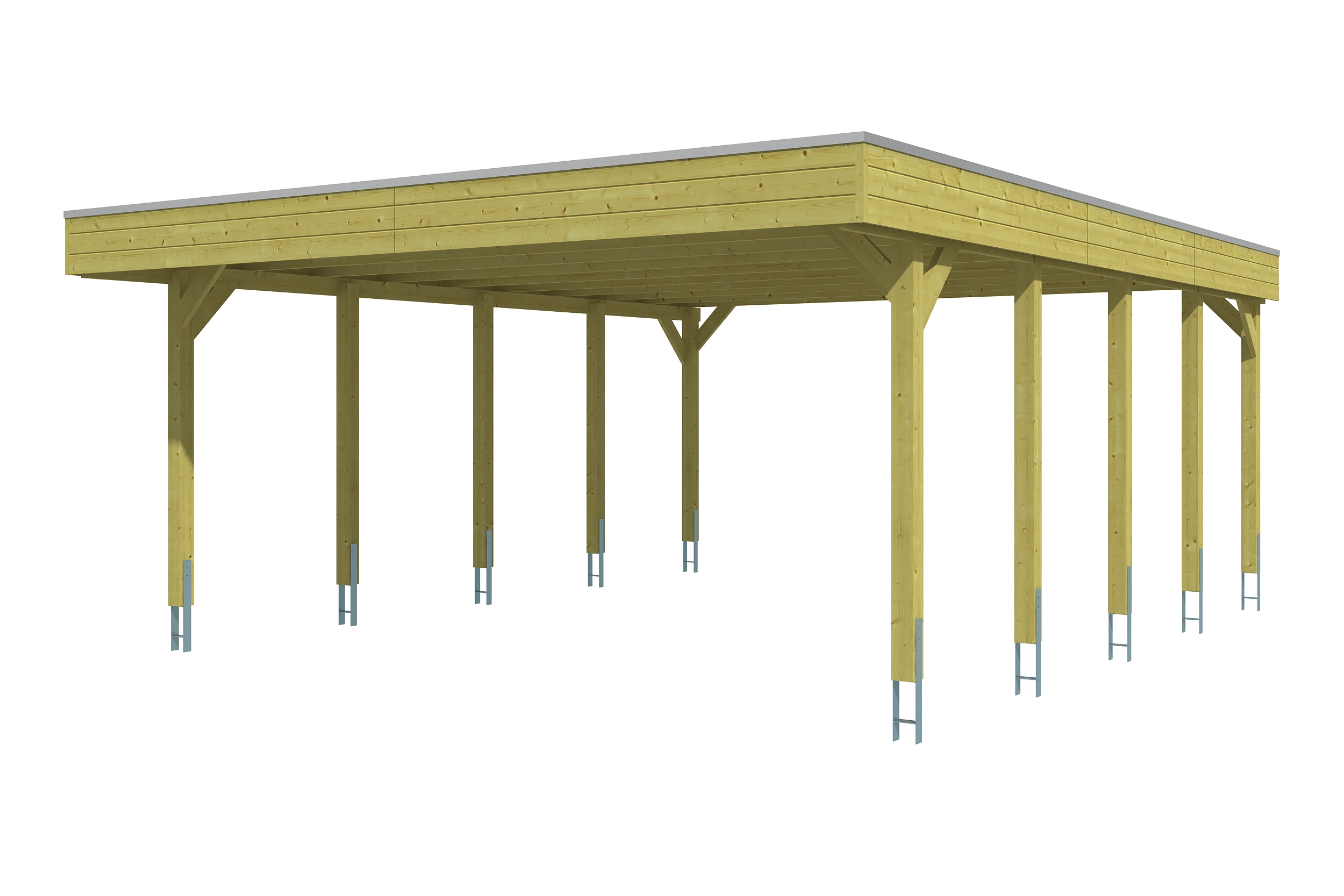 Produktbild: Carport Friesland 557 x 708 cm