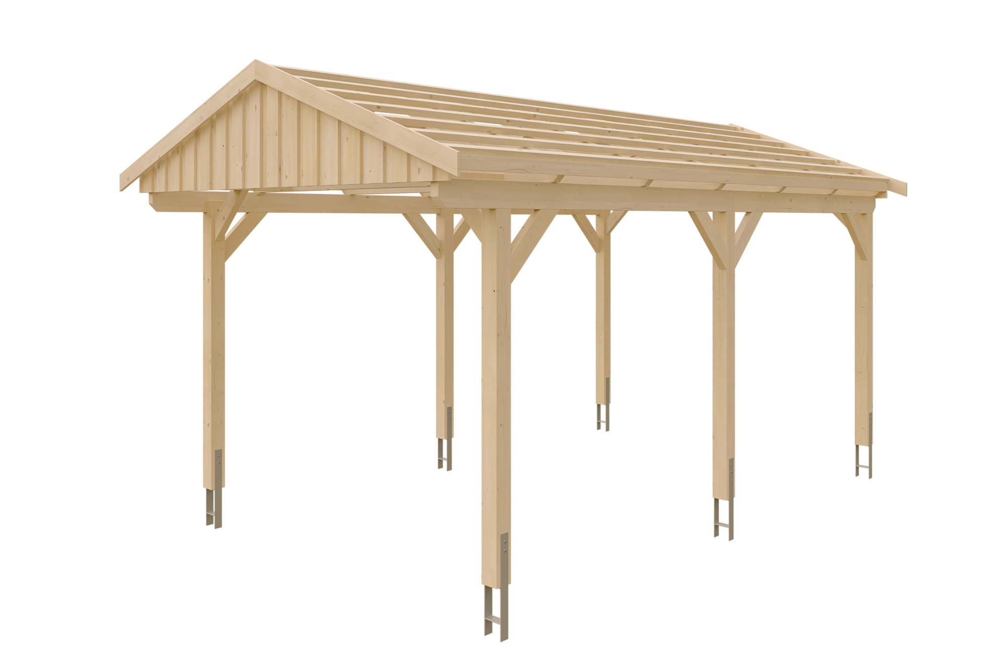 Produktbild: Carport Fichtelberg 317 x 566, mit Dachlatten
