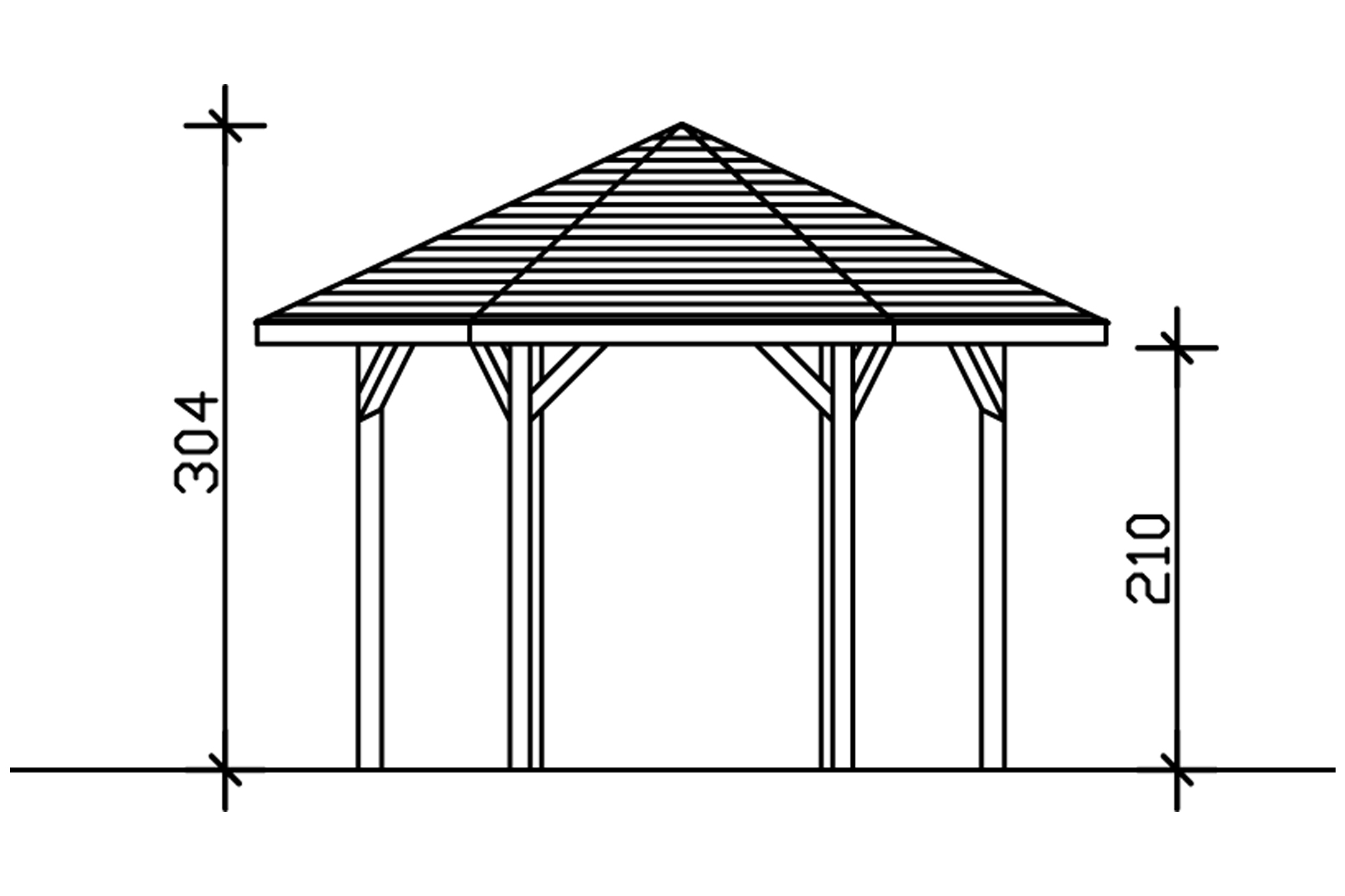 Grafik (Vorderansicht): Pavillon Nancy 2