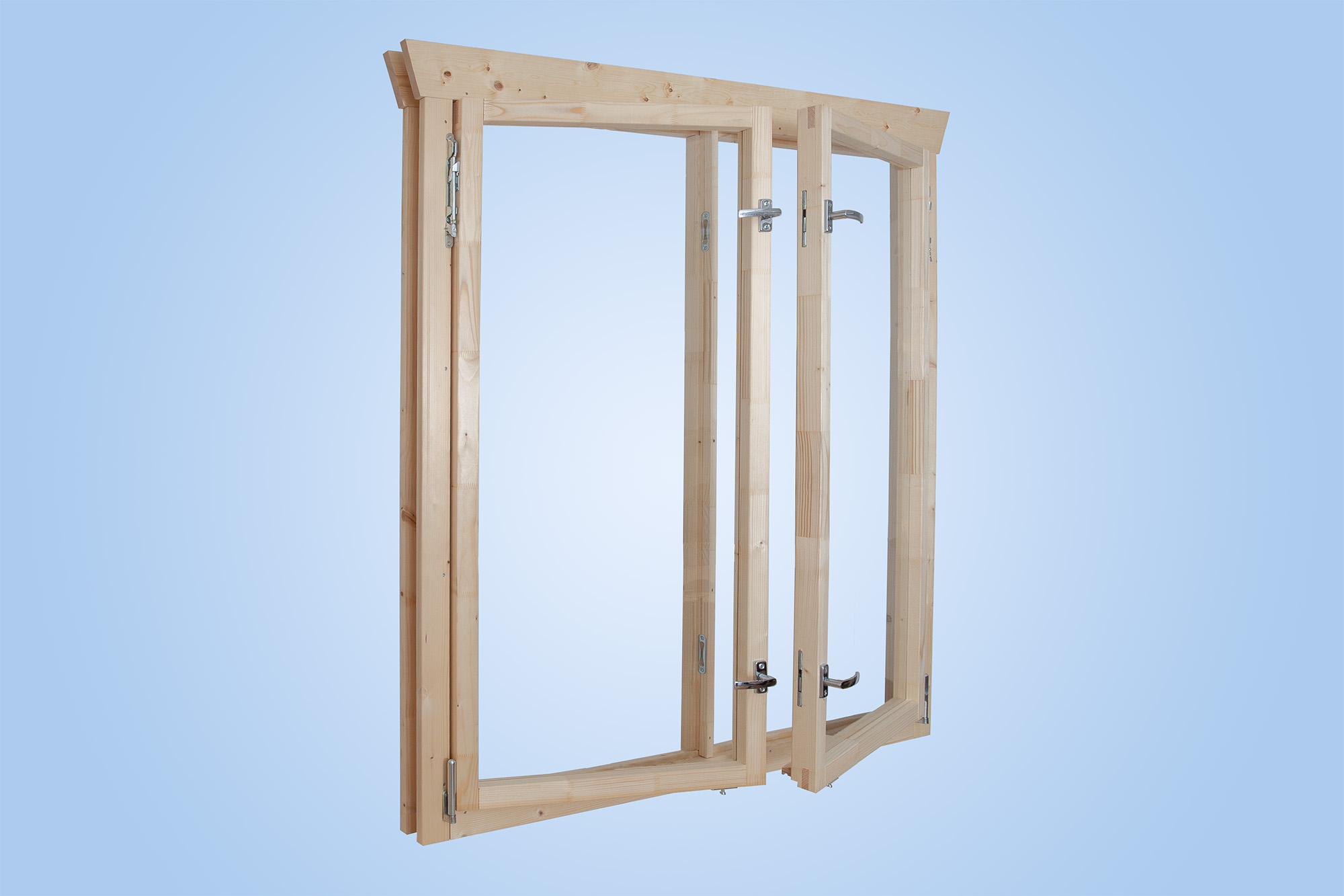 Fenster von innen (zur Seite gedreht), Darstellung ohne Sprossen