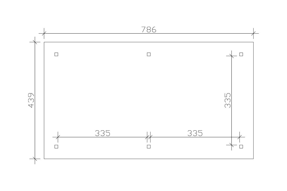 Gazebo Orleans 2, glulam, pre-treated anthracite