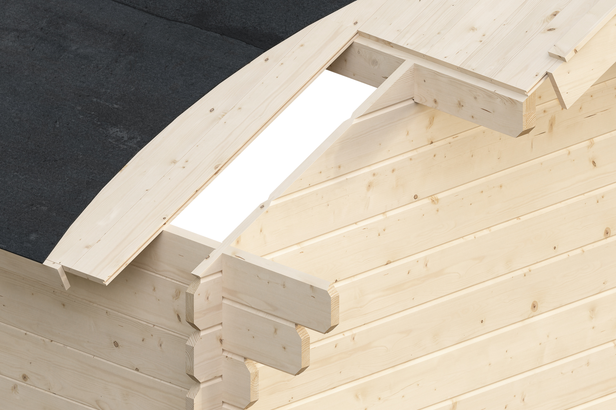 Detailbild: Dachaufbau