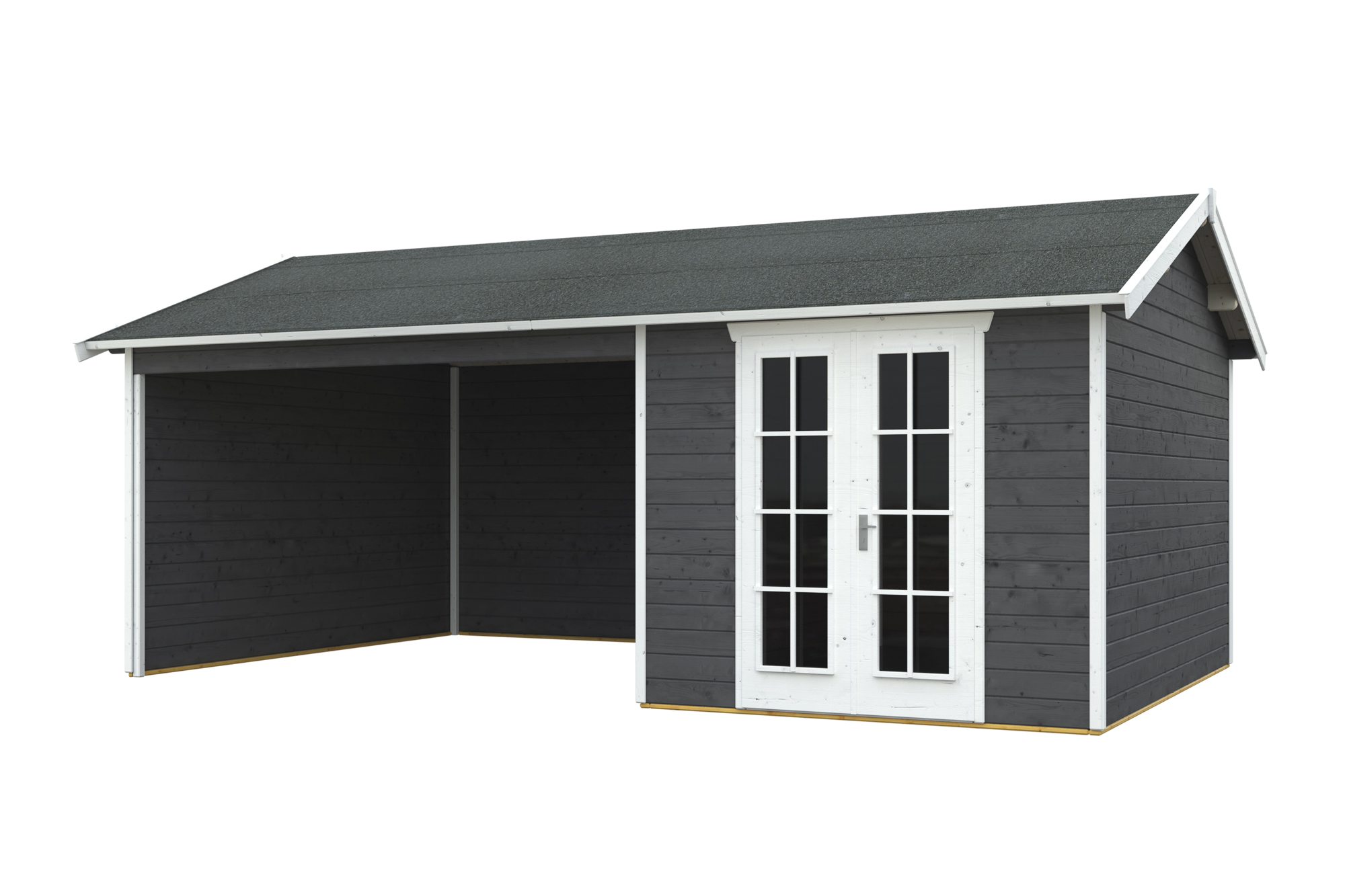 Tuinhuis Tilburg, 28mm 613 x 380 cm, leigrijs