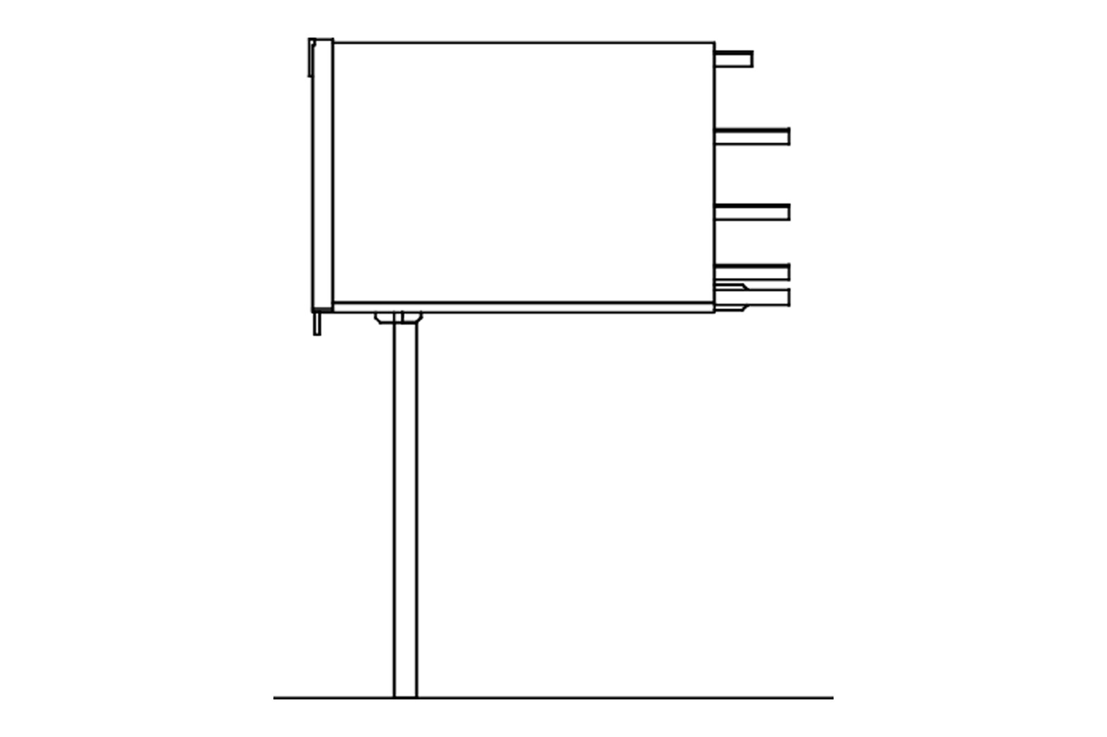 Roof extension Bern 212 x 420 cm, basic house with roof battens, untreated