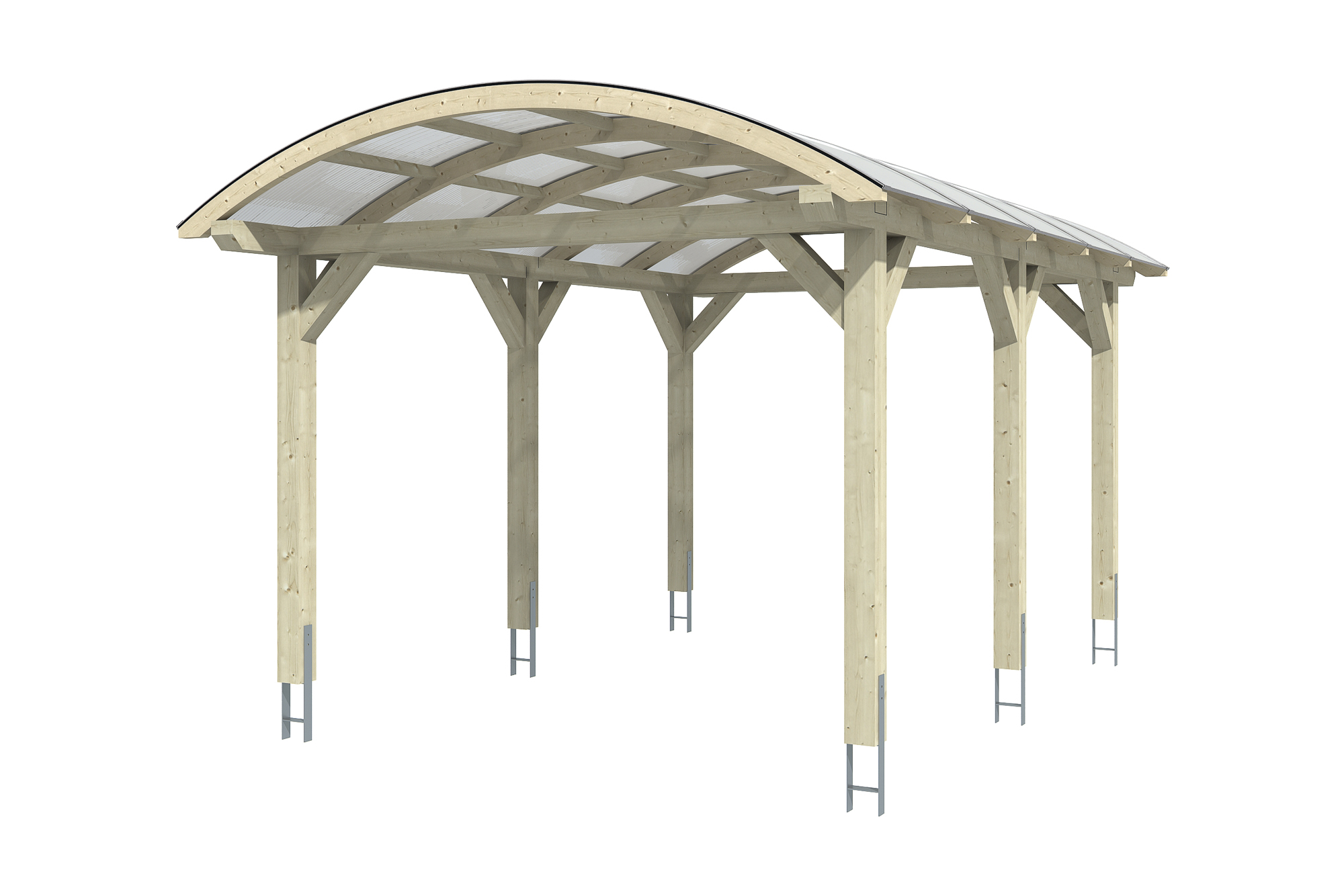 Produktbild: Carport Franken 376 x 541 cm