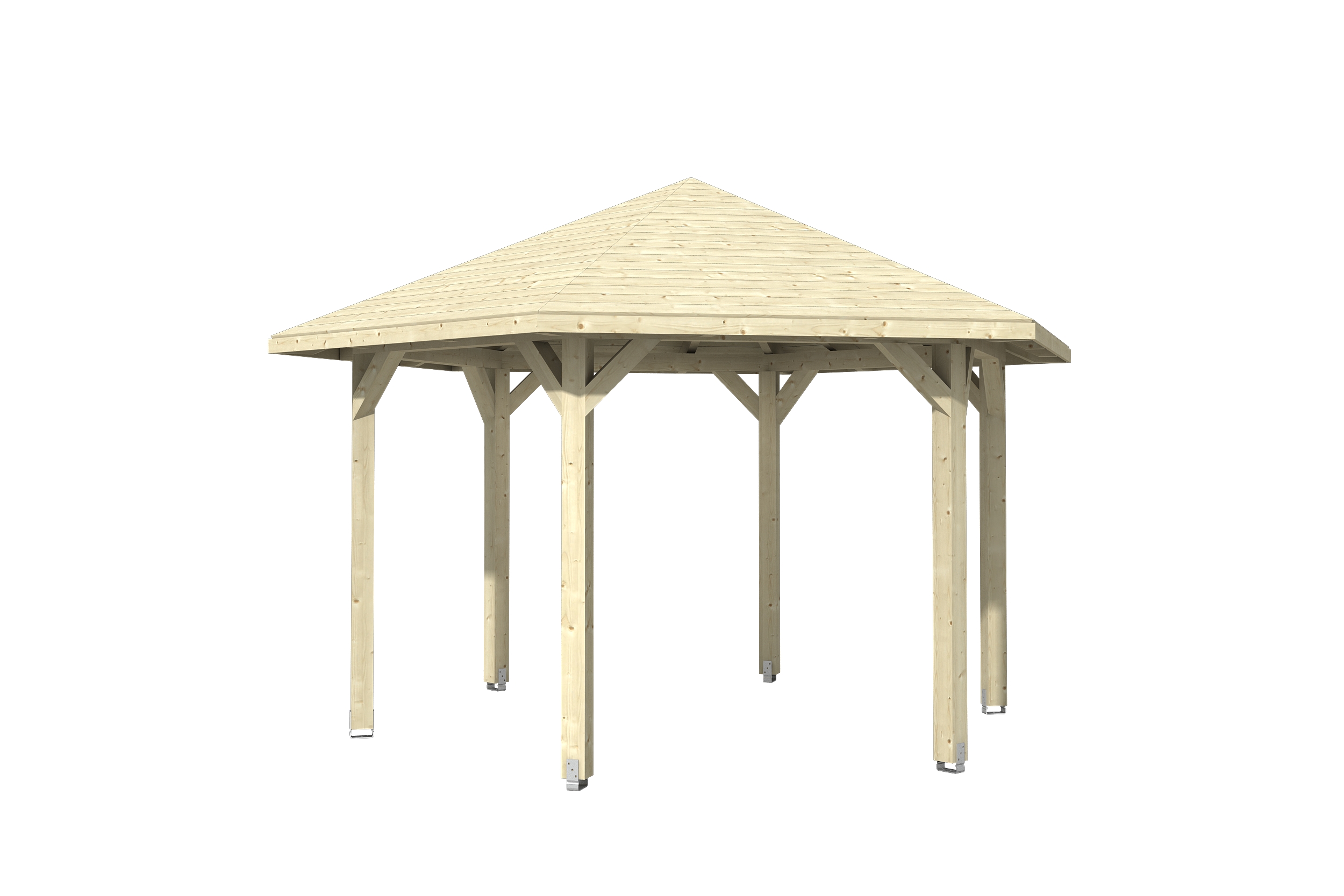 Produktbild: Pavillon Nancy 3, farblich unbehandelt