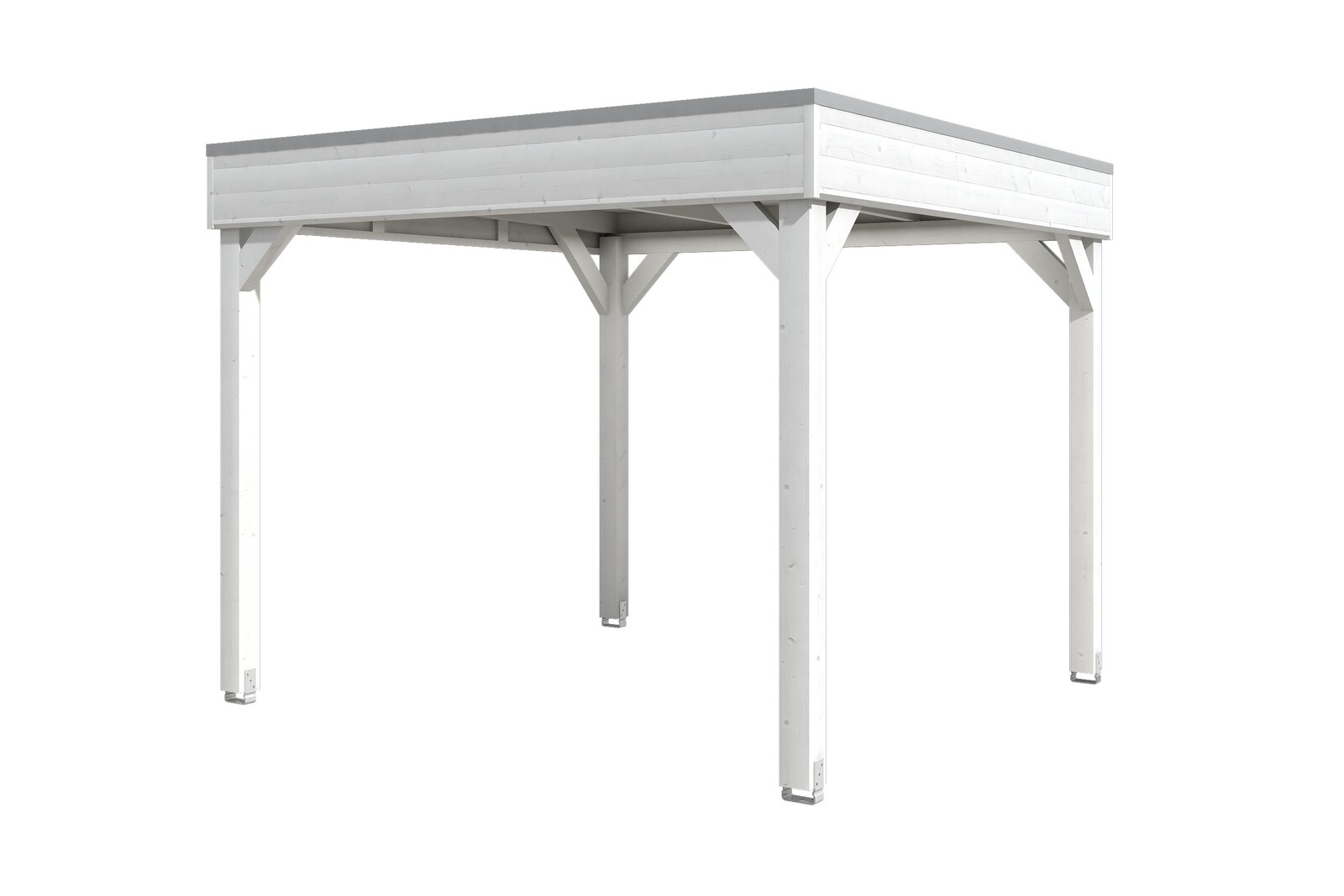 Pavillon Toulouse 302 x 302 cm, weiss