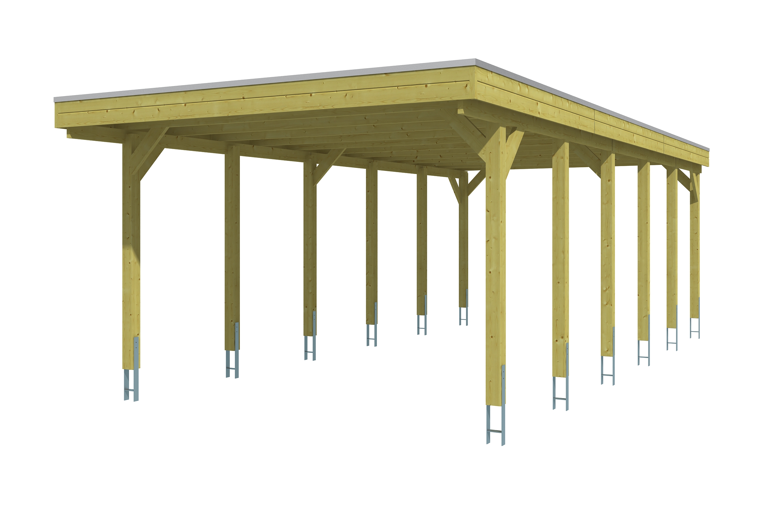 Produktbild: Carport Friesland 397 x 860 cm