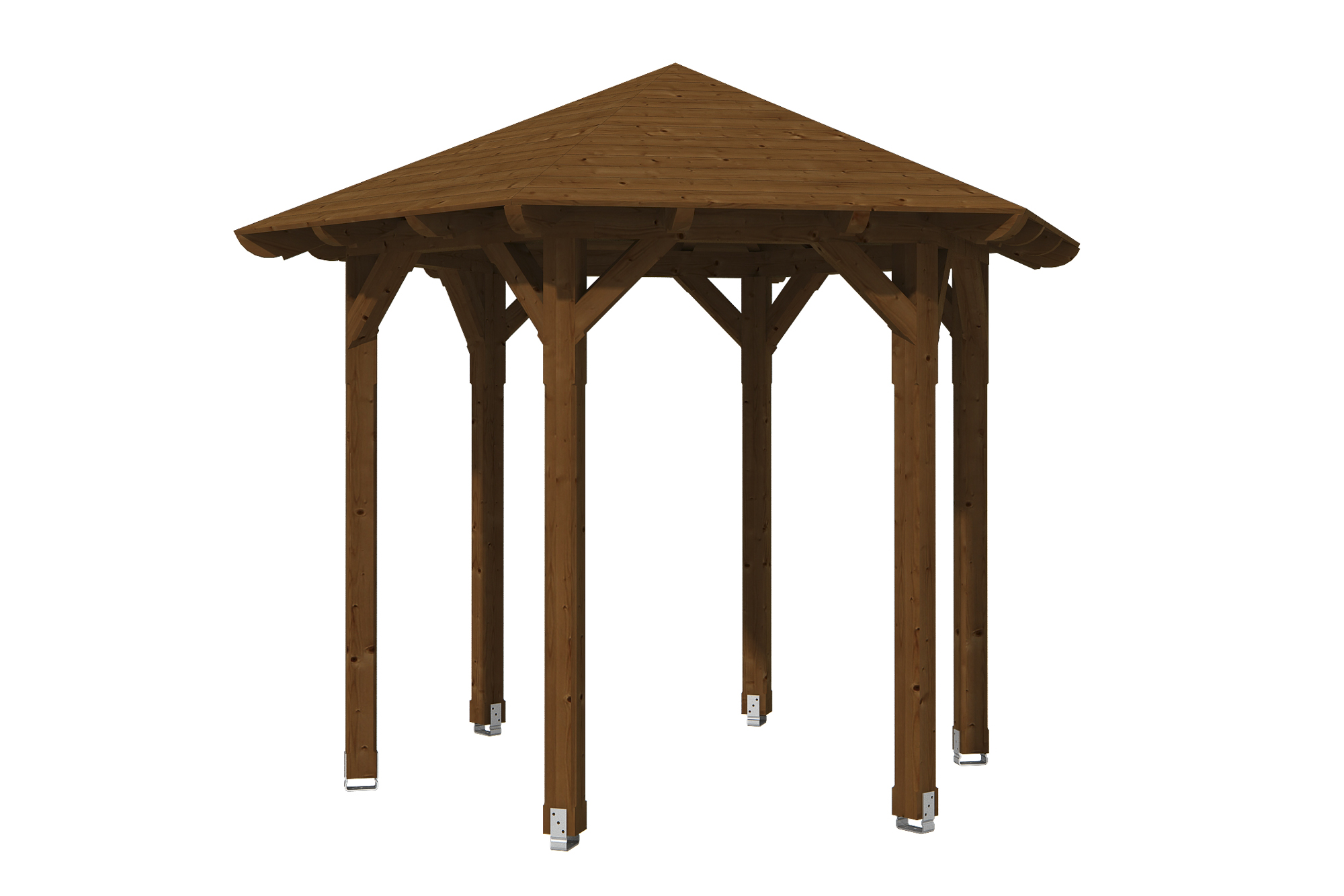 Pavillon Colmar 1, Douglasie, nussbaum