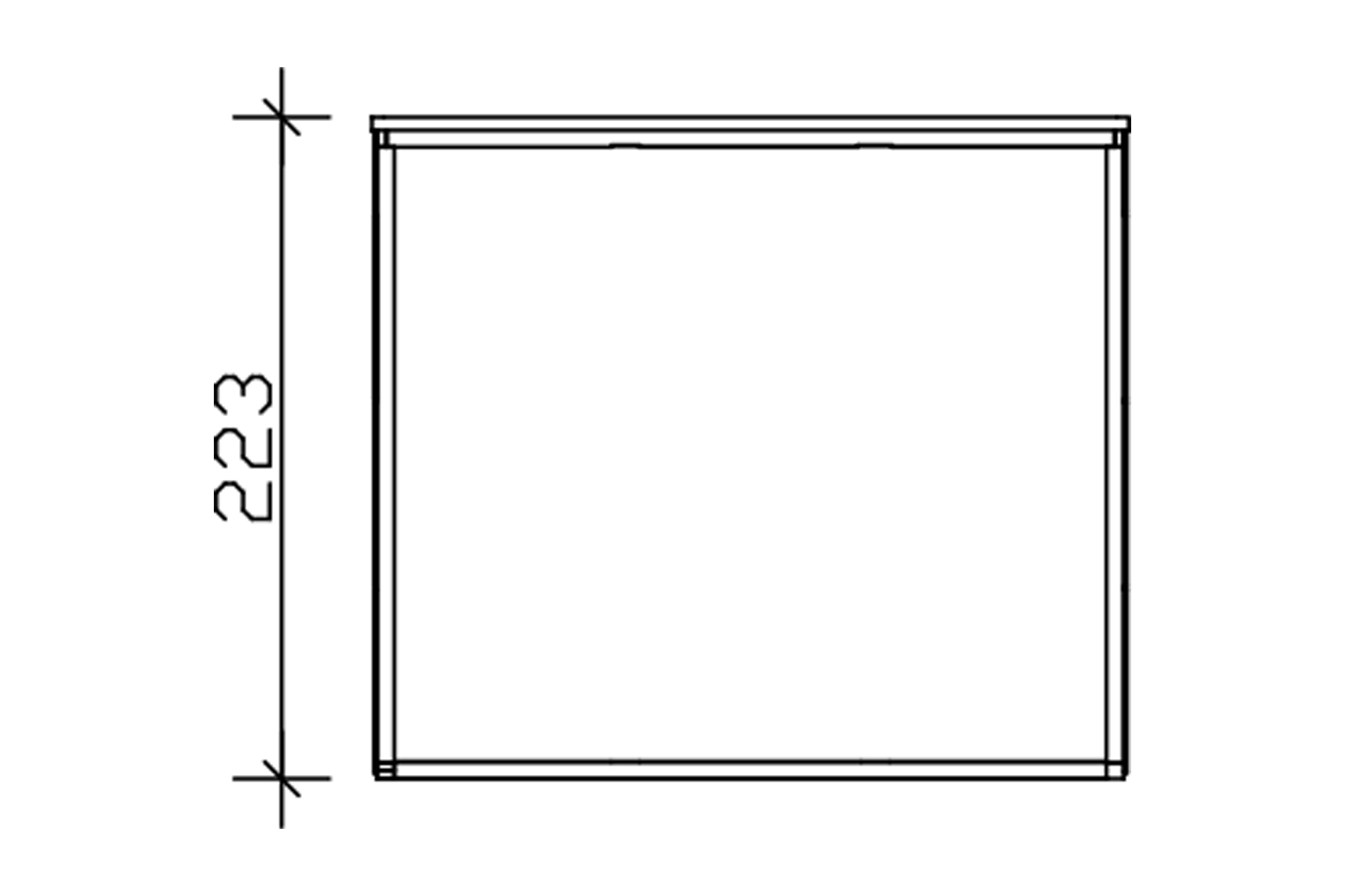Abri de jardin BRISBANE 2, 253x169cm, gris ardoise