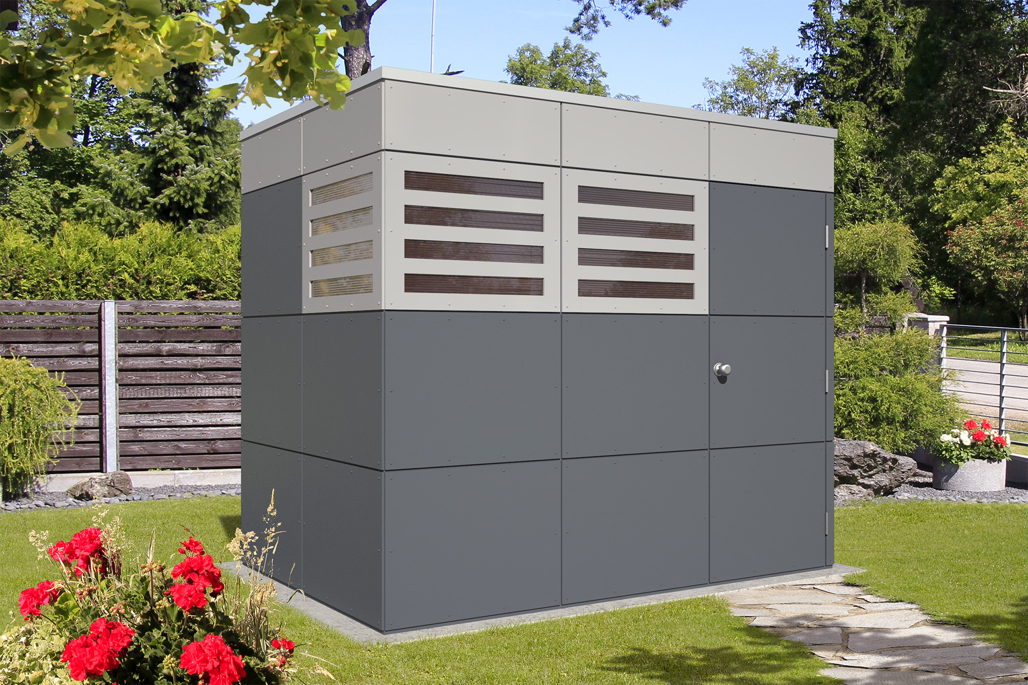 Ambientebild: Gartenhaus Perth 2